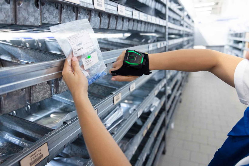 Datalogic CodiScan kézbújtató, balos