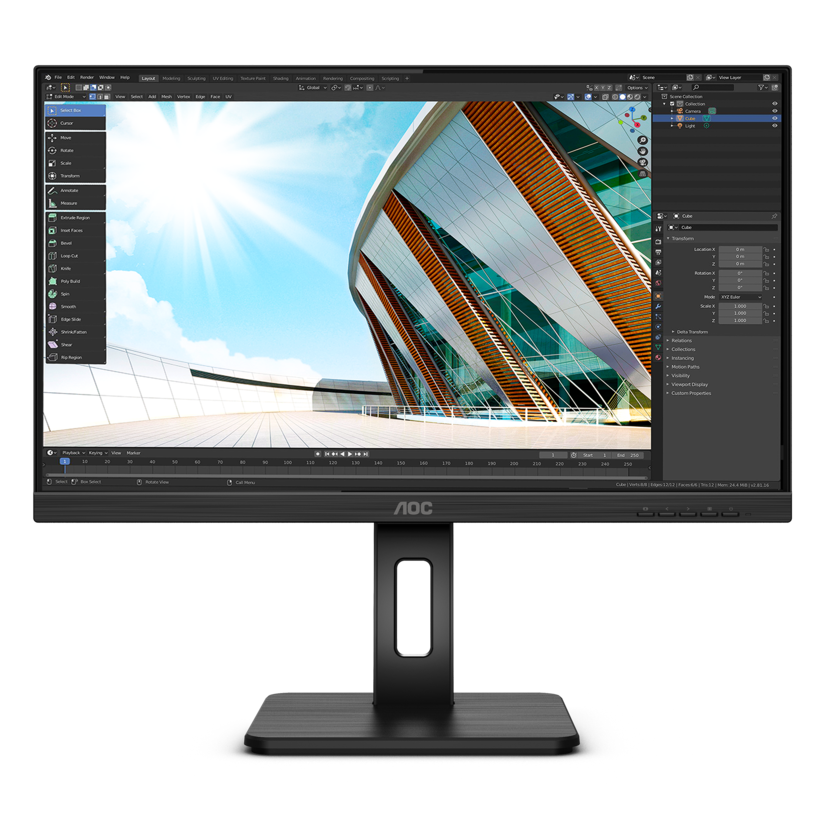 AOC Q24P2Q Monitor