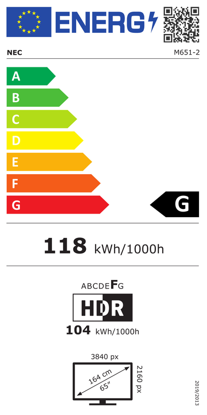 Display Sharp/NEC M651-2