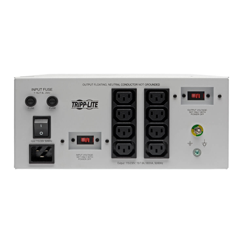 Tripp Lite Isolation Transformer 1800W