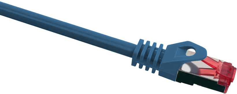 Patch Cable RJ45 S/FTP Cat6 0.25m Blue