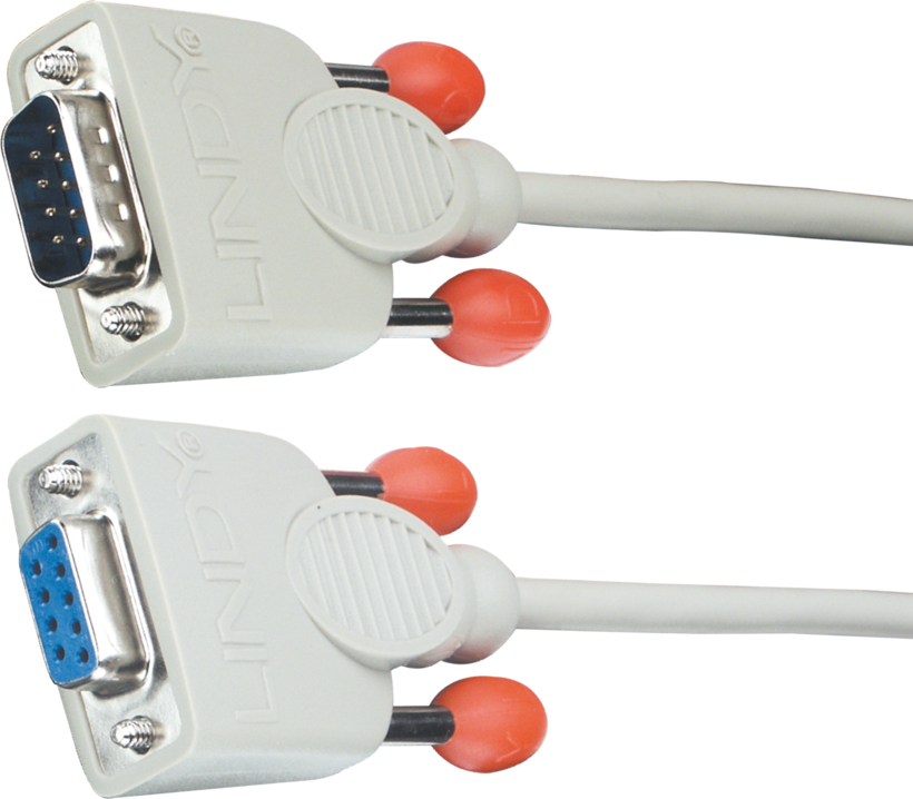 LINDY RS-232 Cable DB9/m-DB9/f 3m