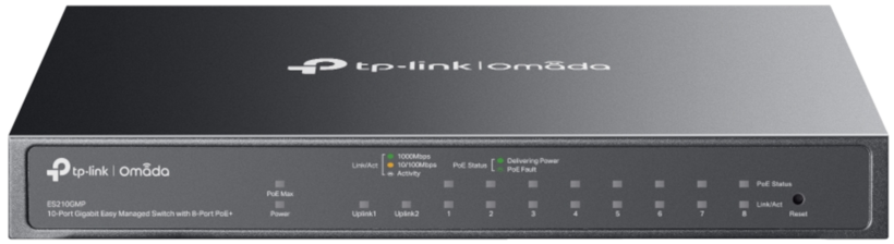 TP-LINK Omada ES210GMP 10-Port Switch