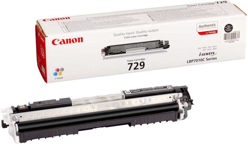 Toner Canon 729, noir