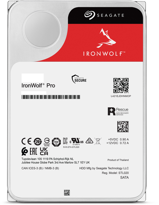 Seagate IronWolf PRO NAS HDD 10TB