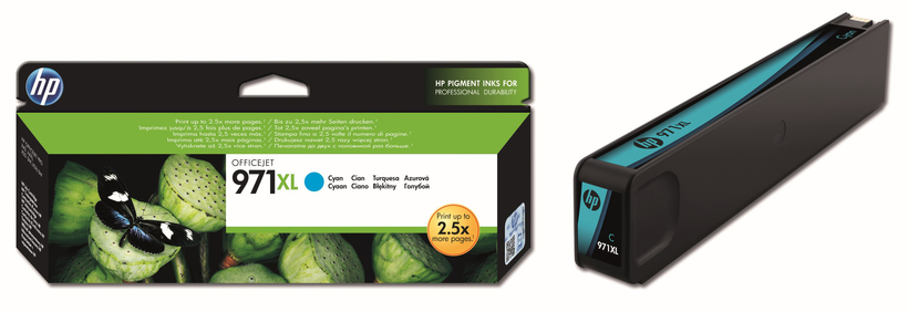 HP 971XL Tinte cyan