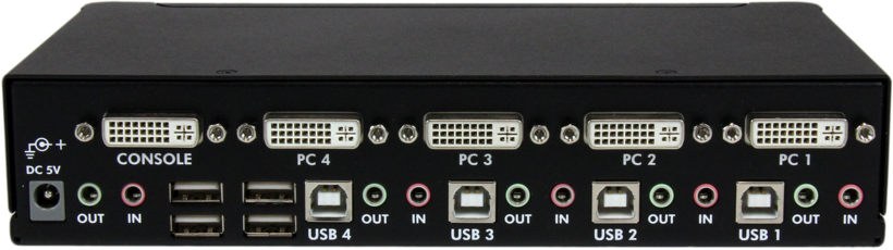 StarTech KVM Switch DVI-I 4-port