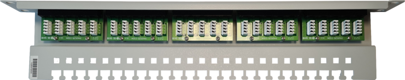 ISDN Patch Panel RJ45 LSA+ 25-port Cat3