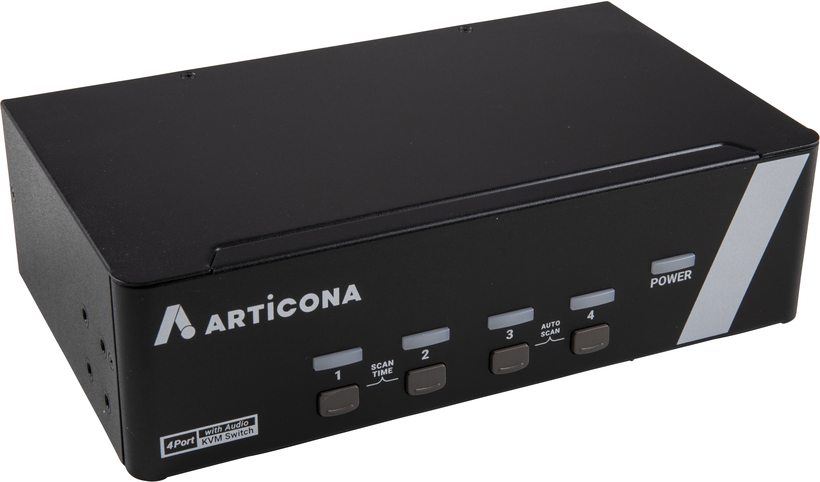 ARTICONA DP DualHead 4-port KVM Switch