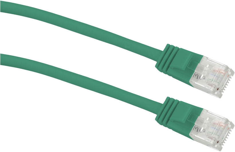 Patch Cable RJ45 U/UTP Cat6a 5m Green