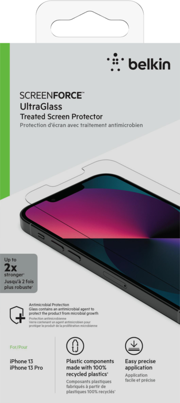 Belkin iPhone 13/13 Pro/14 Schutzglas