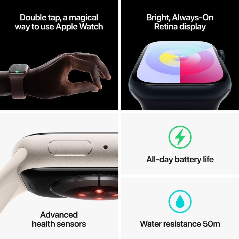 Apple Watch S9 9 LTE 41mm hliník růžové