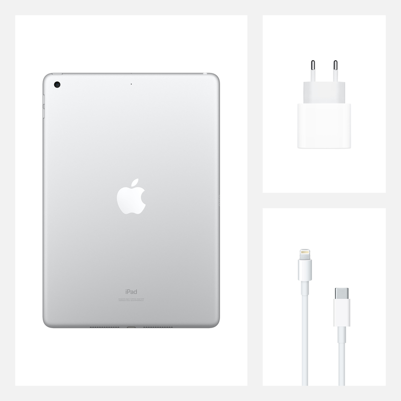 Apple iPad WiFi 128GB, srebrny