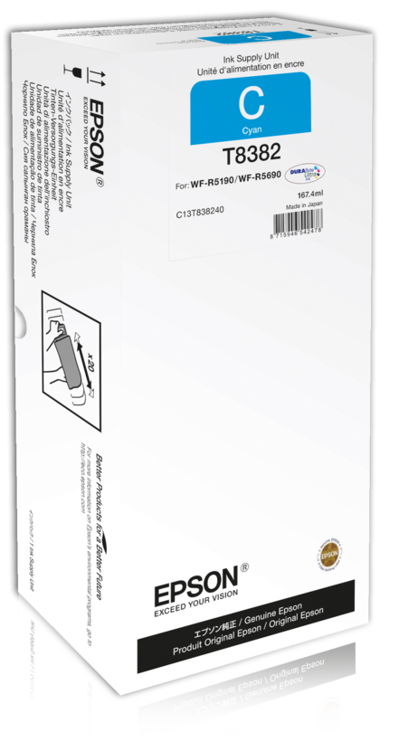 Epson T838 XL Tinte cyan