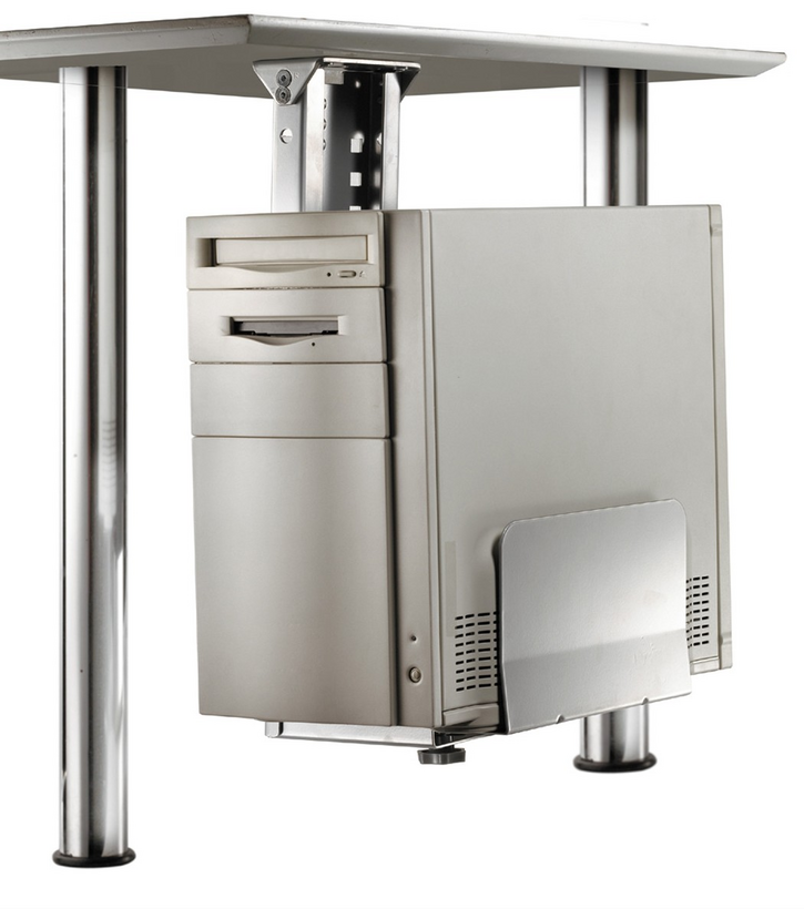 ROLINE PC-Halterung silber
