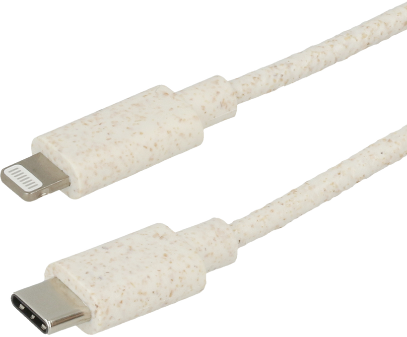 Câble USB C-Lightning biodégradable 1 m