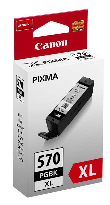 Tinta Canon PGI-570PGBK XL, negro