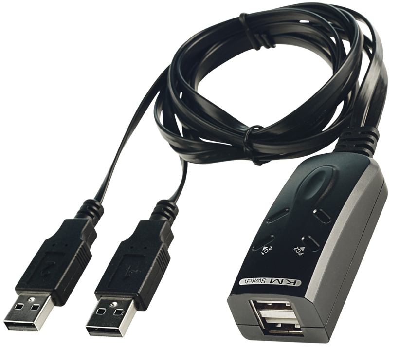 Switch tastiera+mouse USB 2 porte LINDY