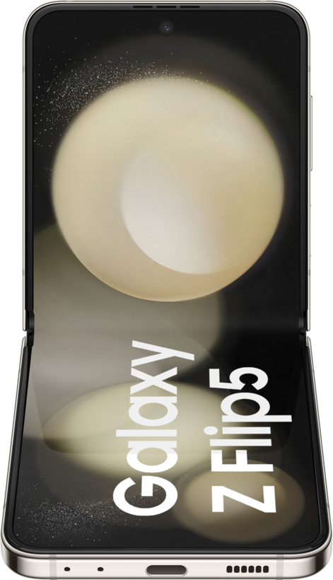 Samsung Galaxy Z Flip5 256 Go, crème