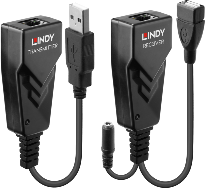 Extension USB 2.0 via Cat5 jusqu'à 100 m