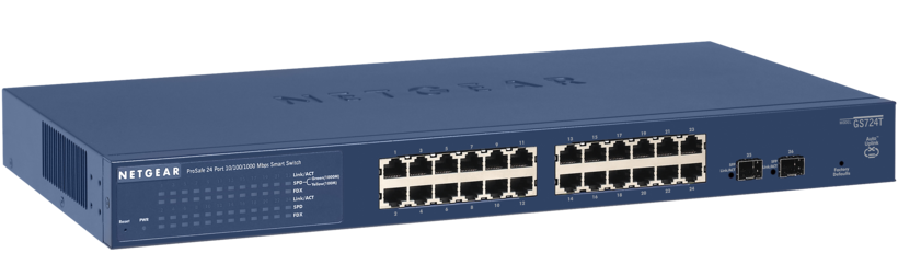 NETGEAR ProSAFE GS724Tv4 Smart Switch