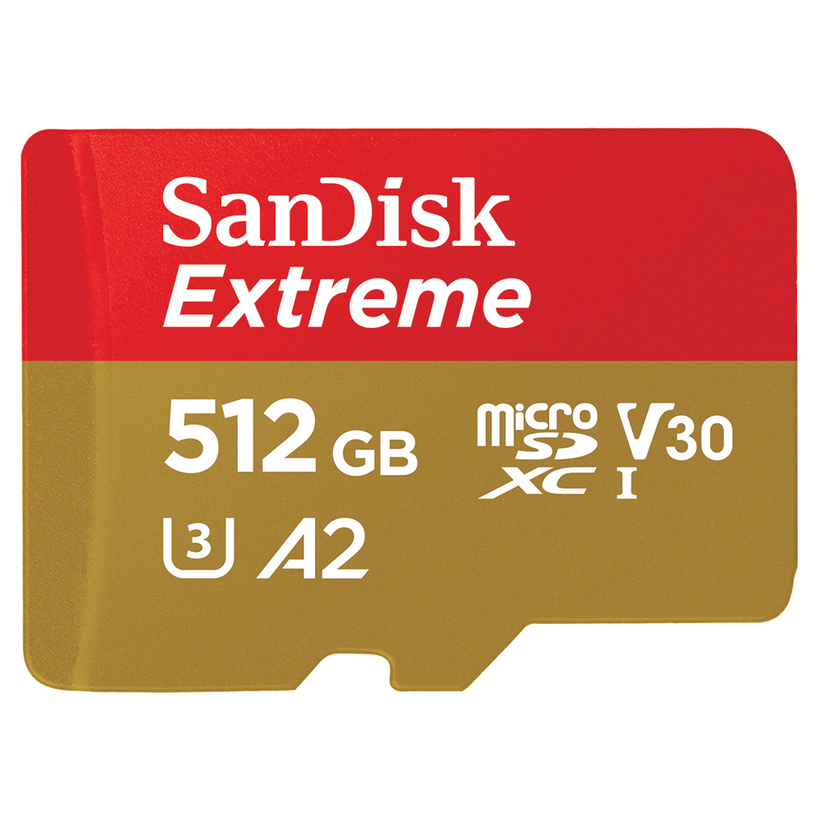 SanDisk Extreme 512 GB microSDXC