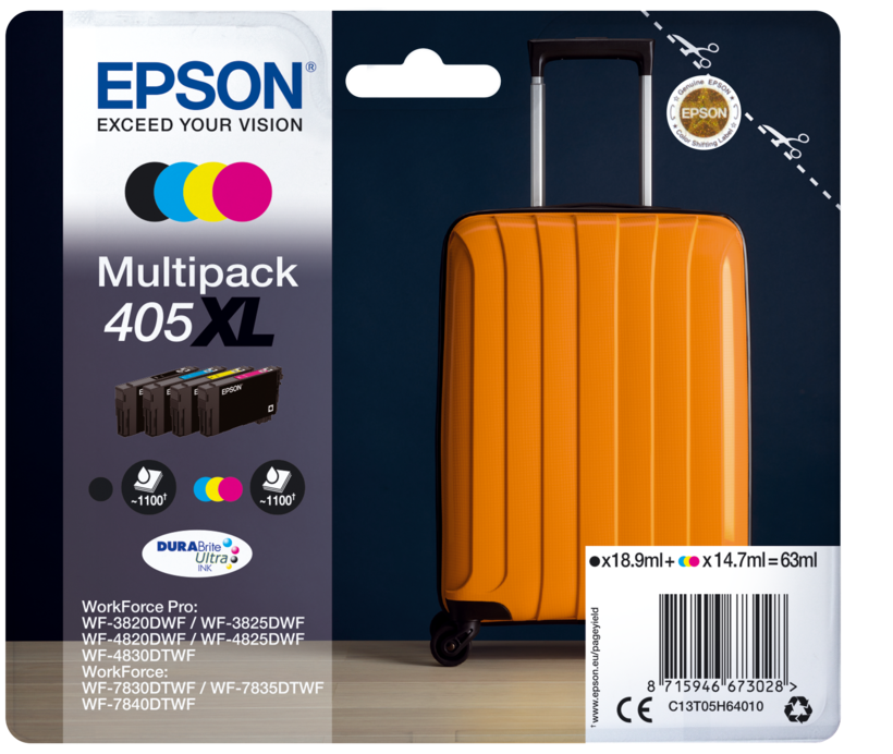 Encre Epson 405 XL, multipack