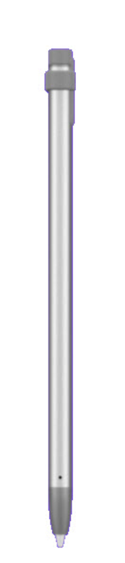 Stylet Logitech Crayon p. iPad, gris
