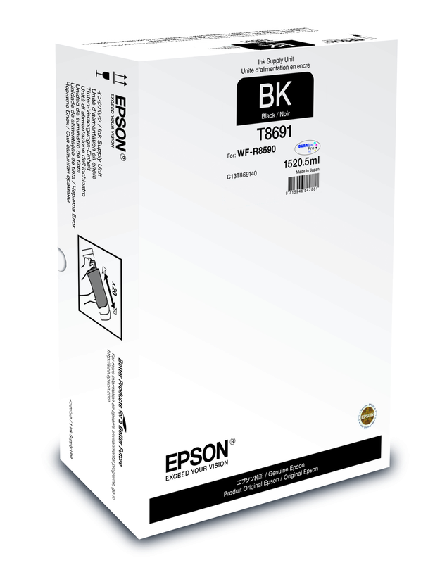 Epson T869 XXL tinta, fekete