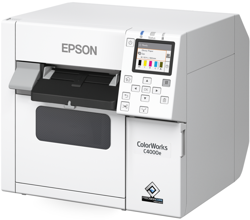 Imprim. Epson ColorWorks C4000 noir mat