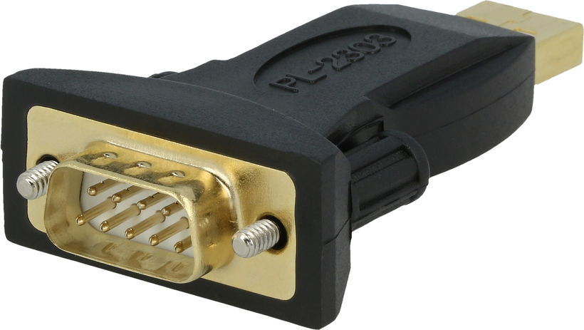 Adaptador DB9 m. (RS232) - USB-A m.