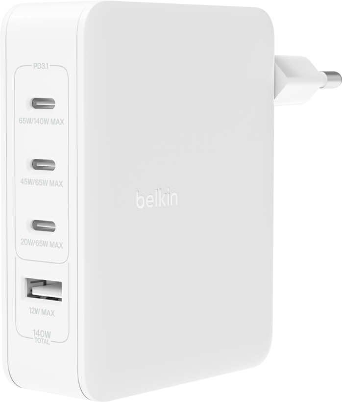 Belkin 4-port GaN Wall Charger 140W