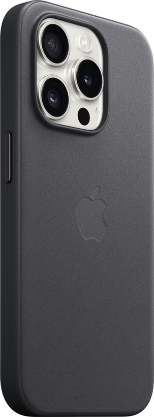 Coque tissage Apple iPhone 15 Pro, noir