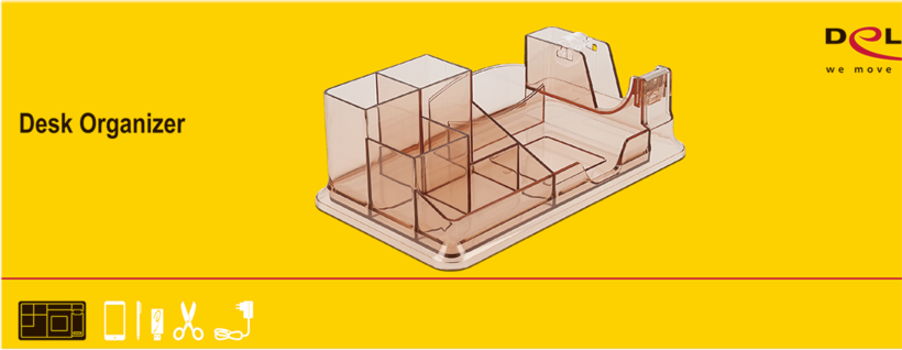Delock Schreibtisch Utensilien Organizer