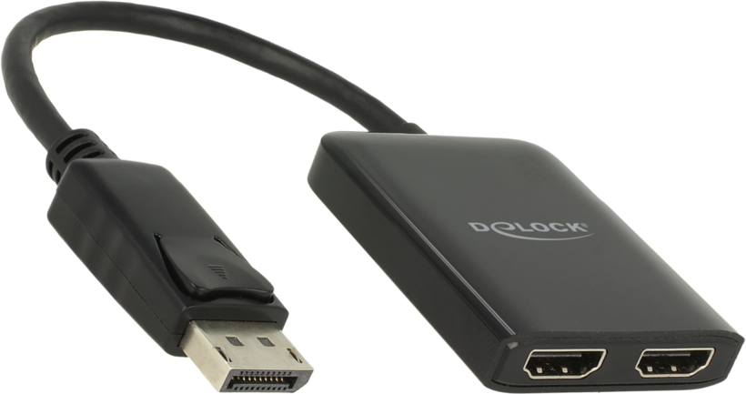 Rozbočovač Delock DisplayPort - HDMI 1:2