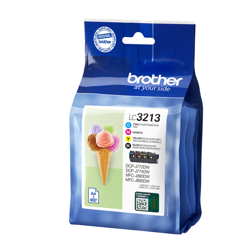 Tinteiro Brother LC-3213 BK/C/Y/M