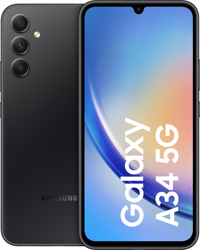 Samsung Galaxy A34 5G 256 GB grafitový
