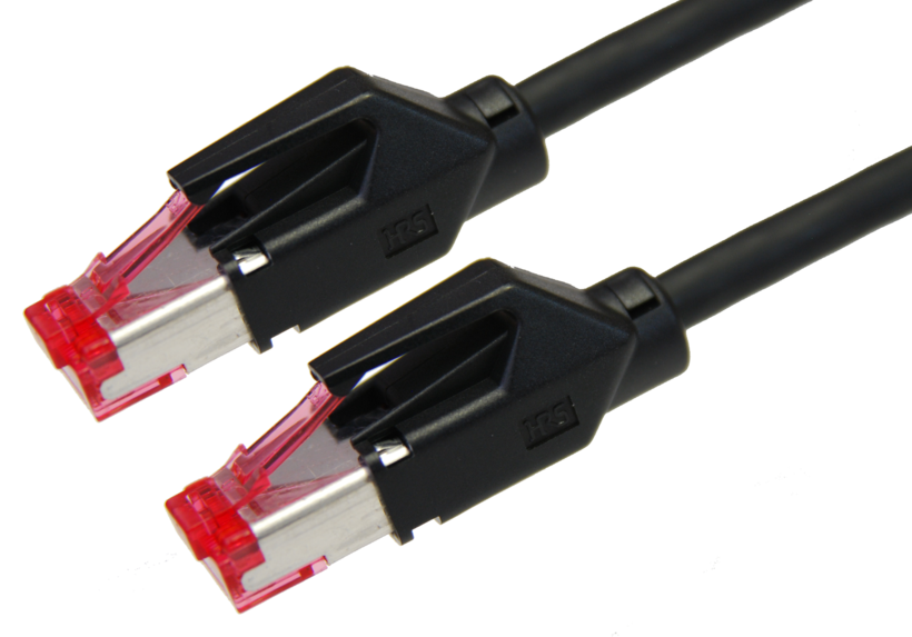 Patch Cable RJ45 S/FTP Cat6 10m Black
