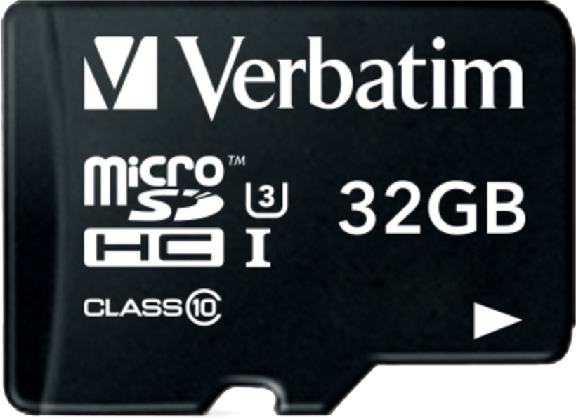 Scheda micro SDHC 32 GB U3 Verbatim Pro