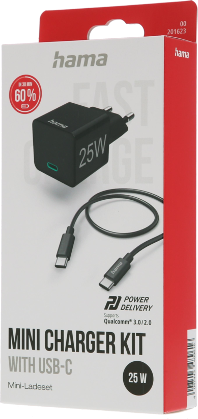 Hama 25 W USB-C Ladegerät