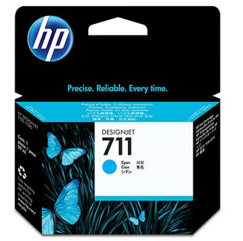 HP 711 Tinte 29 ml cyan