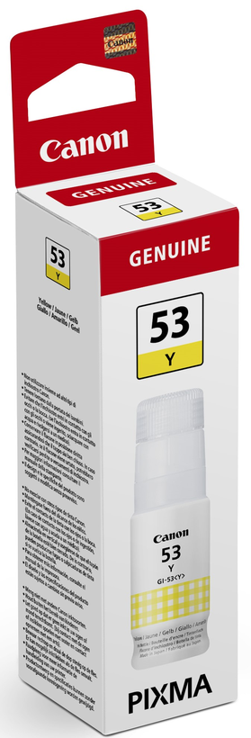 Tinta Canon GI-53Y amarillo
