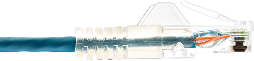 Patch Cable RJ45 U/UTP Cat6 2.5m Blue
