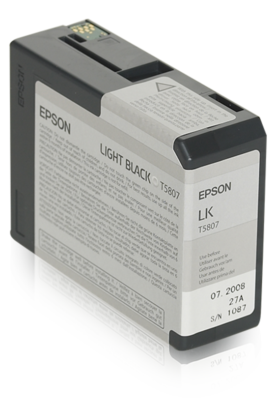 Epson T580700 tinta világos fekete