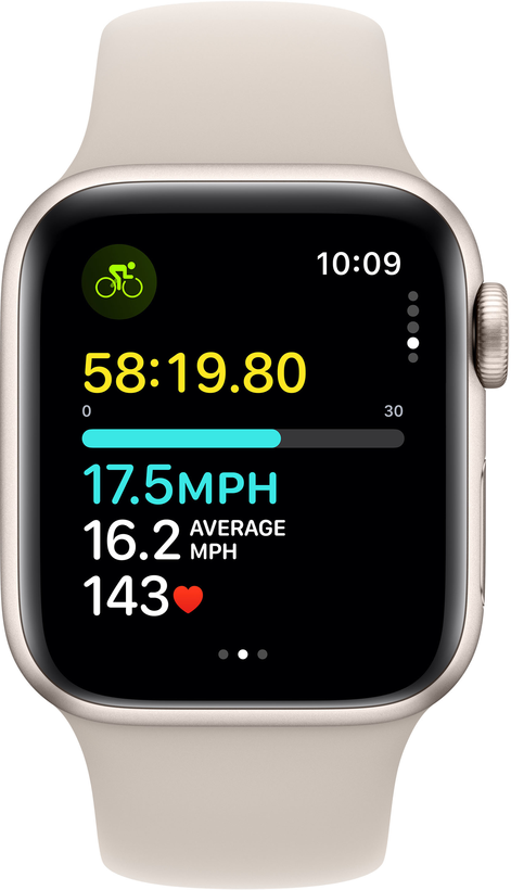 Apple Watch SE 2023 LTE 40mm lumi. stel.