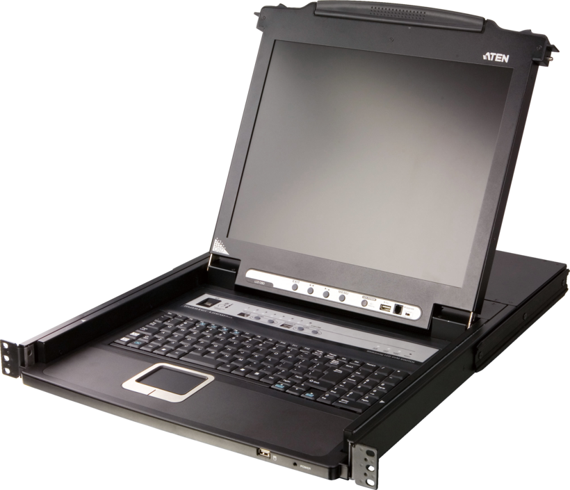 ATEN LCD Konsole 43,2 cm (17") 8Port