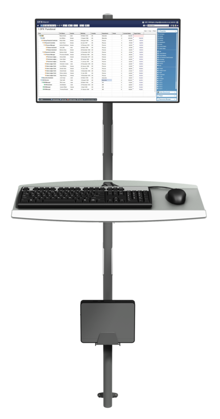 Dataflex Viewmate Workstation Wall