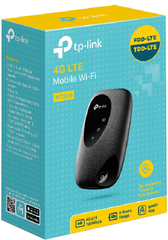 TP-LINK M7200 mobiler 4G/LTE-WLAN-Router