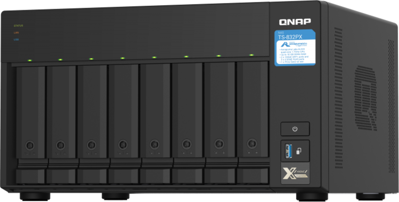 QNAP TS-832PX 4GB 8-bay NAS