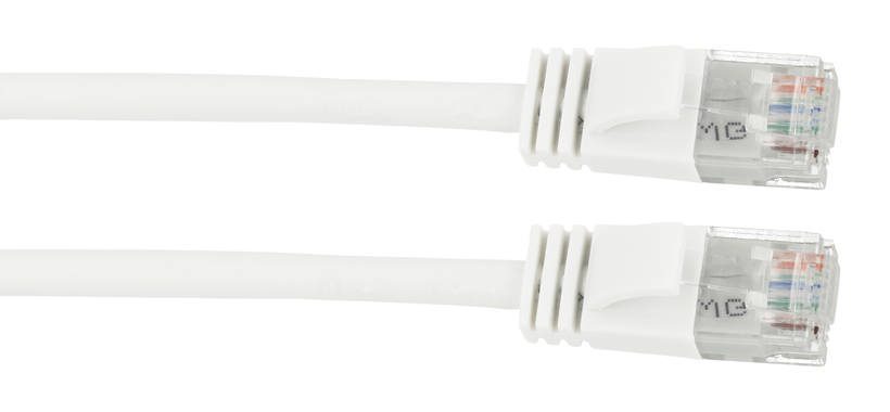 Patch Cable RJ45 U/UTP Cat6a 10m White